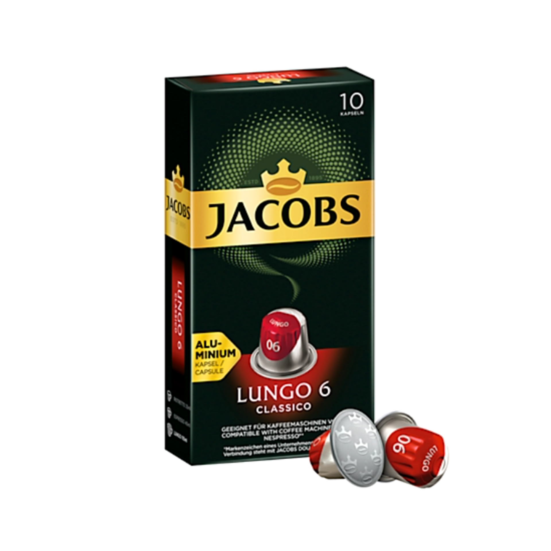 کپسول قهوه جاکوبز  lungo 6 classico